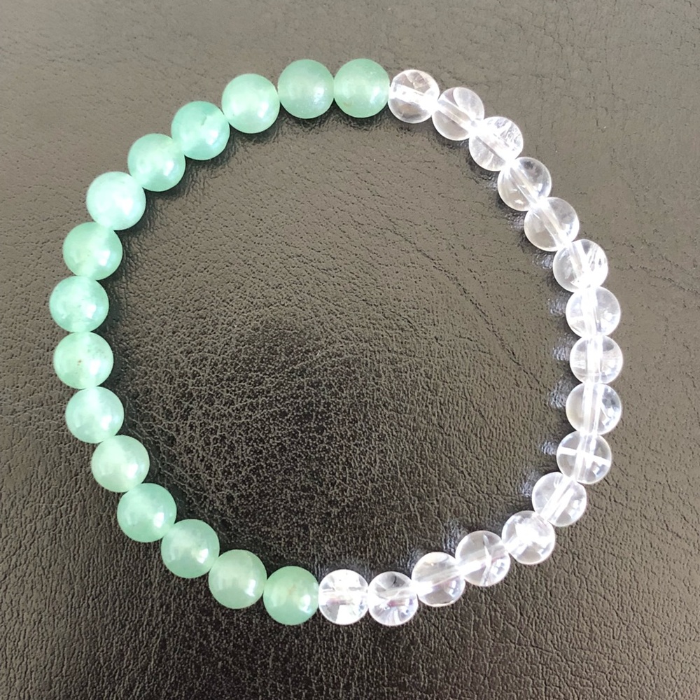Crystal healing bracelet (good luck & prosperity)